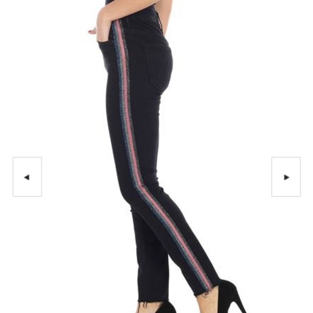 Mother Jeans with lurex details
